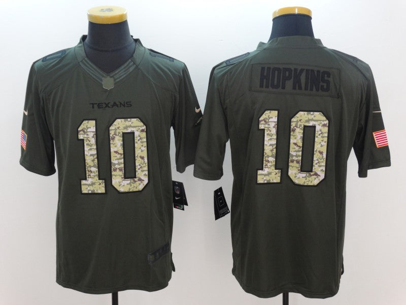 Adult Houston Texans DeAndre Hopkins NO.10 Football Jerseys