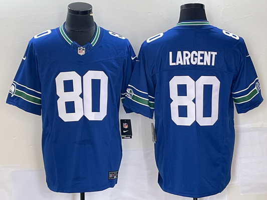 New arrival Adult Seattle Seahawks Steve Largent NO.80 Football Jerseys