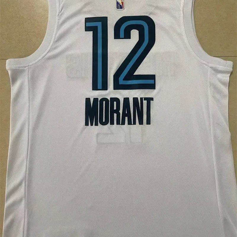 Memphis Grizzlies Ja Morant NO.12 Basketball Jersey