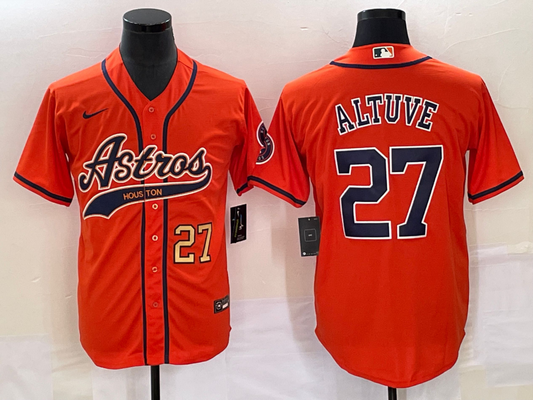 Men/Women/Youth Houston Astros Jose Altuve #27 baseball Jerseys