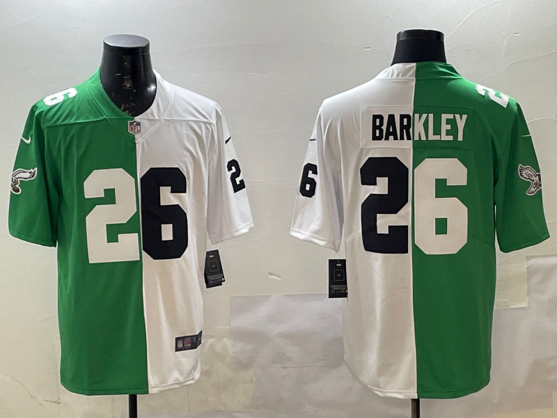 NEW Adult Philadelphia Eagles Saquon Barkley NO.26 Football Jerseys
