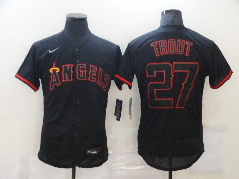 Men/Women/Youth Los Angeles Angels Mike Trout #27 baseball Jerseys