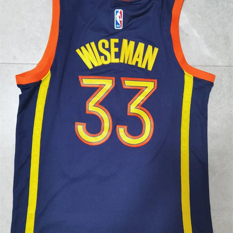 Golden State Warriors James Wiseman NO.33 Basketball Jersey