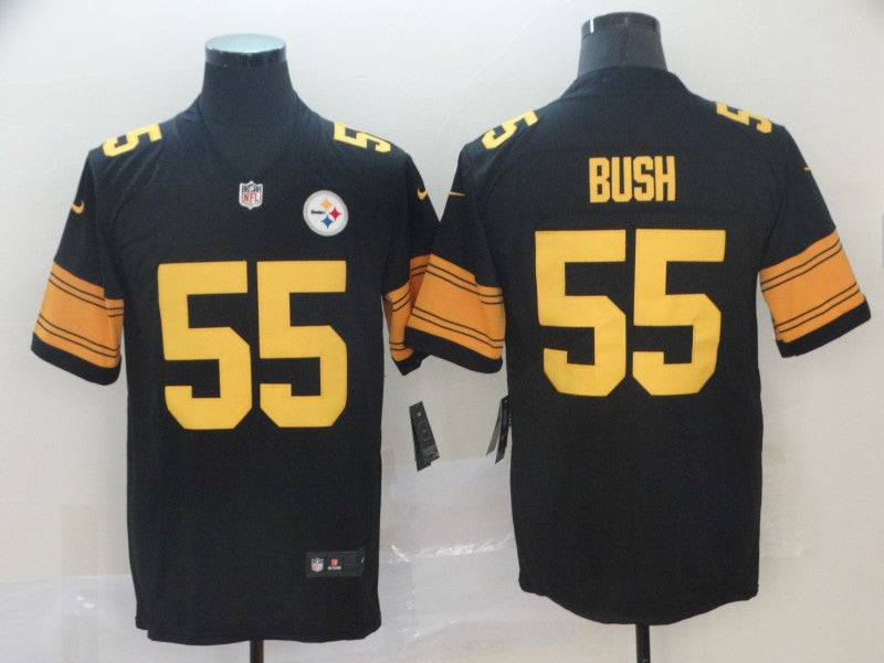 Adult Pittsburgh Steelers Devin Bush Jr. NO.55 Football Jerseys