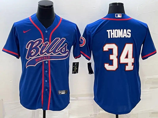 Adult Buffalo Bills Thurman Thomas NO.34 Football Jerseys