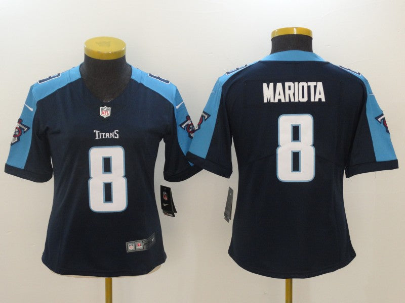 Women's Tennessee Titans Marcus Mariota NO.8 Football Jerseys