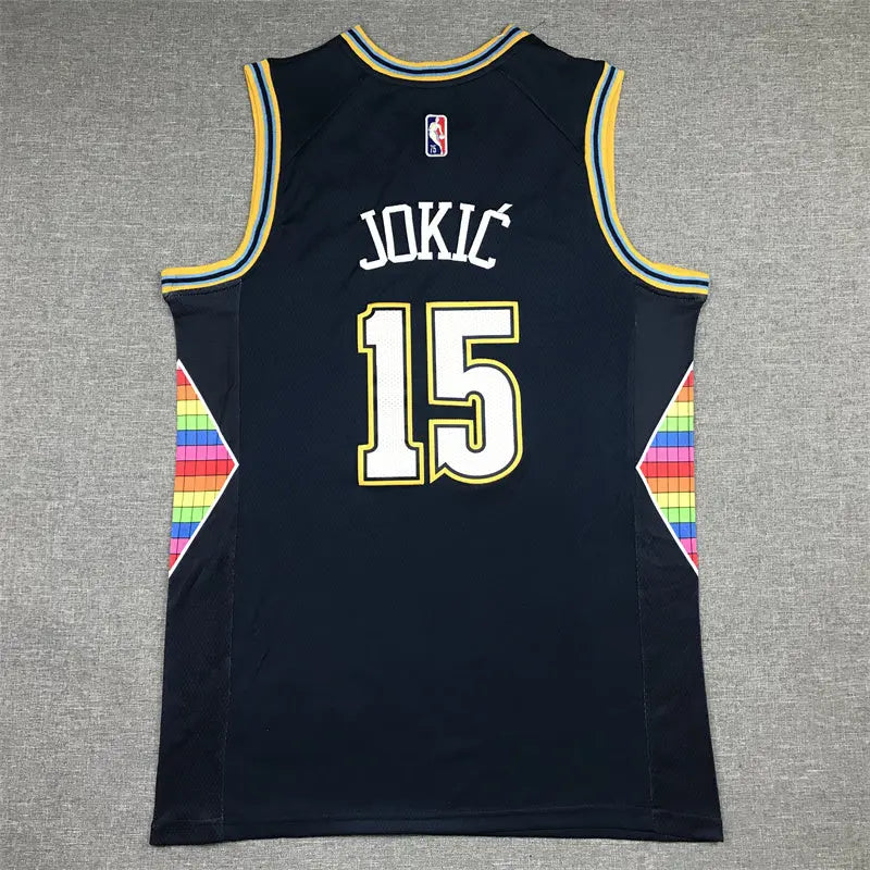 Denver Nuggets Nikola Jokic NO.15 Basketball Jersey