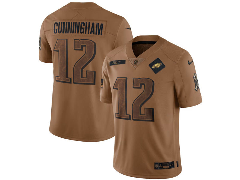 Adult 2023-2024 season Philadelphia Eagles Randall Cunningham NO.12 Football Jerseys