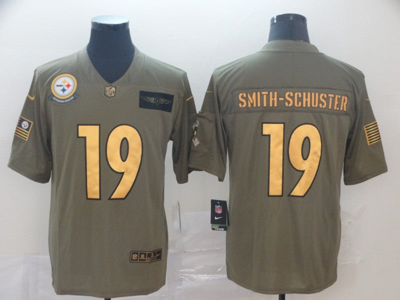 Adult Pittsburgh Steelers JuJu Smith-Schuster NO.19 Football Jerseys