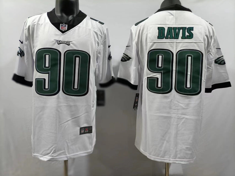 Adult Philadelphia Eagles Jordan Davis NO.90 Football Jerseys