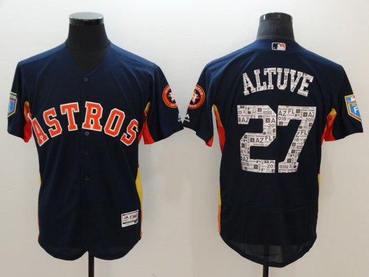 Men/Women/Youth Houston Astros Jose Altuve #27 baseball Jerseys