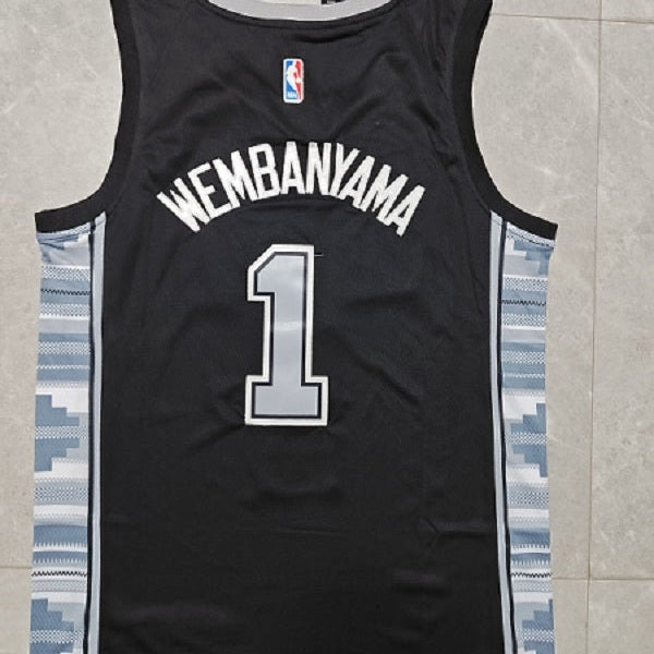 San Antonio Spurs Victor Wembanyama NO.1 Basketball Jersey