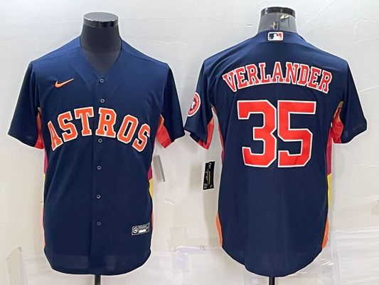 Men/Women/Youth Houston Astros Justin Verlander #35 baseball Jerseys