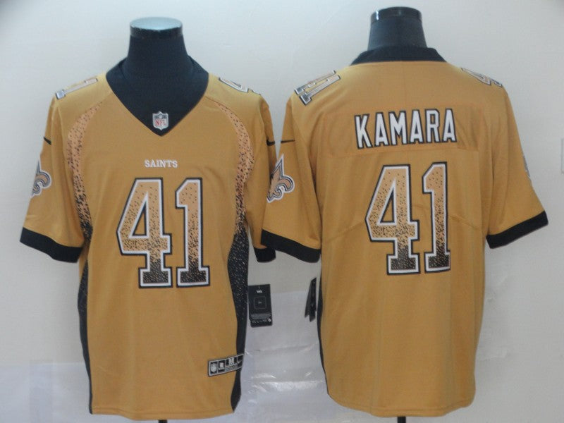 Adult New Orleans Saints Alvin Kamara NO.41 Football Jerseys