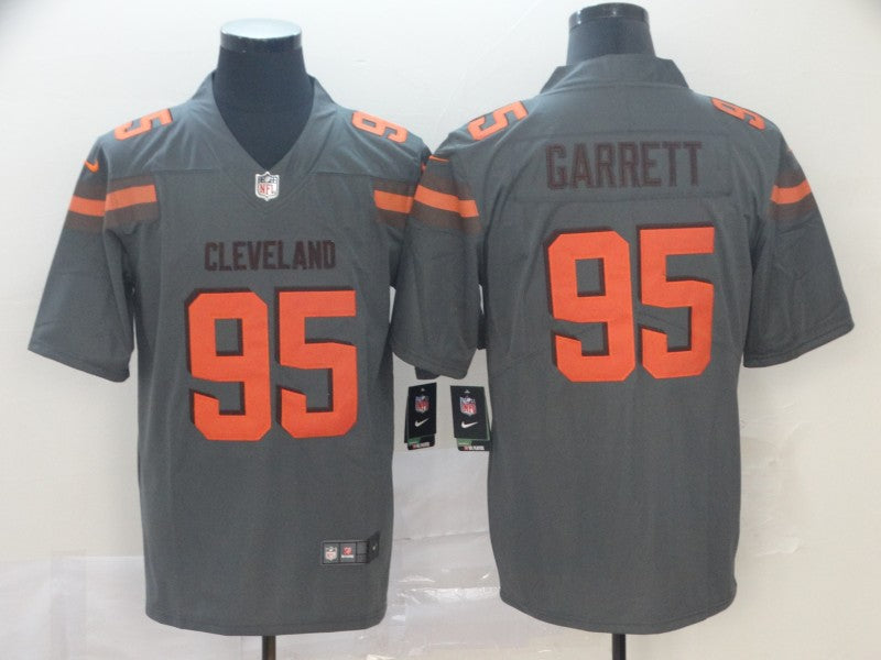 Adult Cleveland Browns Marcus Garrett NO.95 Football Jerseys