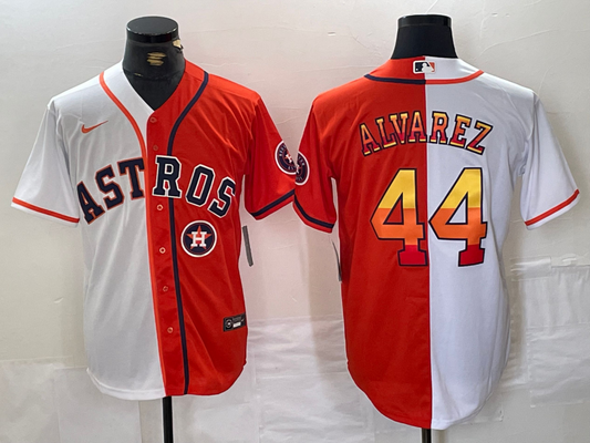 Men/Women/Youth Houston Astros Yordan Alvarez #44 baseball Jerseys