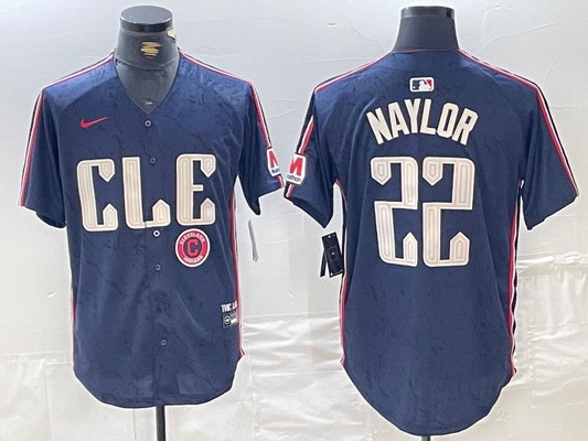 Men/Women/Youth Cleveland Indians Josh Naylor #22 baseball Jerseys