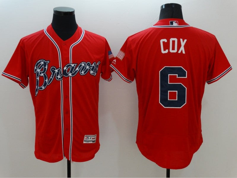 Men/Women/Youth Atlanta Braves Bobby Cox #6 baseball Jerseys