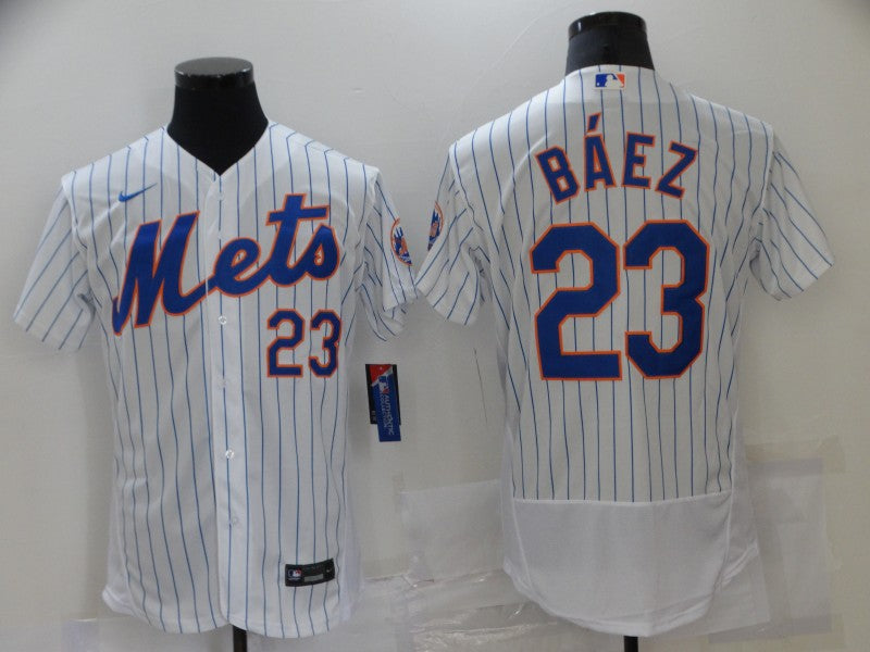 Men/Women/Youth New York Mets Javier Báez #23 baseball Jerseys