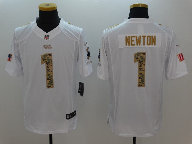 Adult Carolina Panthers Cam Newton NO.1 Football Jerseys