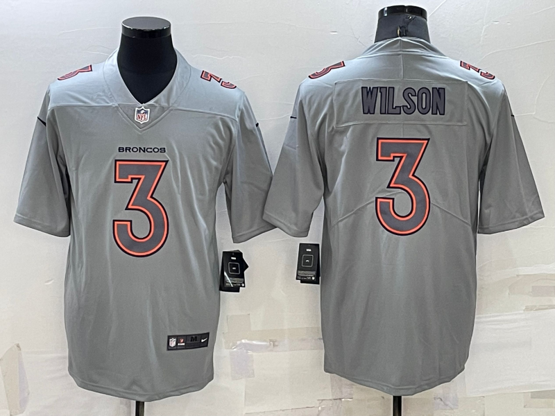 Adult Denver Broncos Russell Wilson NO.3 Football Jerseys
