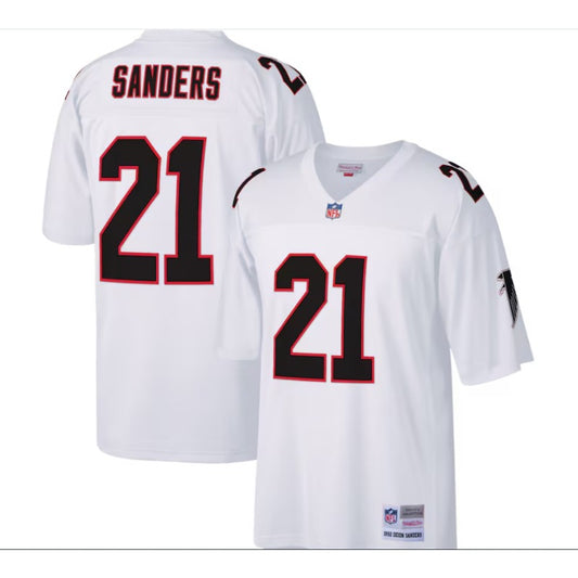 New Season Adult Atlanta Falcons Deion Sanders  NO.21 Football Jerseys