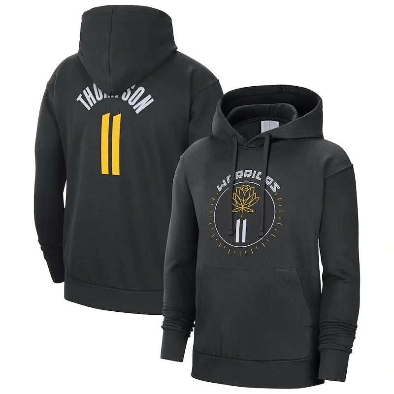 men/women/kids Golden State Warriors Thom pson NO.11 Black Basketball Hoodies
