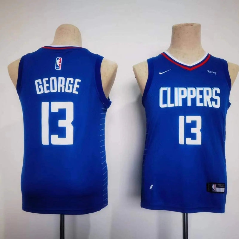 Kids Los Angeles Clippers George NO.13 Basketball Jersey