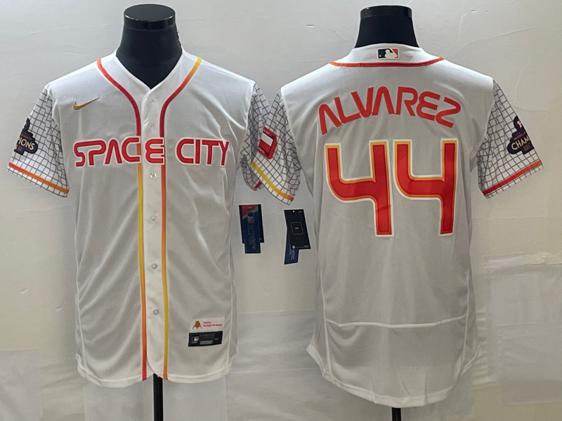 Men/Women/Youth Houston Astros Yordan Álvarez #44 baseball Jerseys