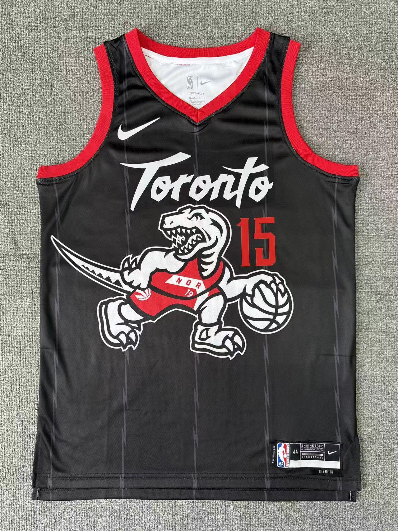 2026 Toronto Raptors Vince Carter NO.15 Basketball Jersey