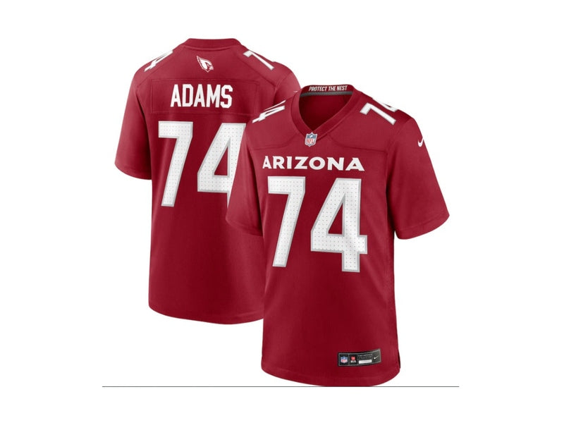 New Season Adult Arizona Cardinals Isaiah Adams NO.74 Football Jerseys