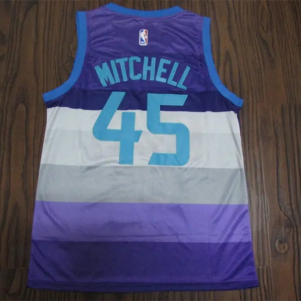 Utah Jazz Donovan Mitchell NO.45 Basketball Jersey