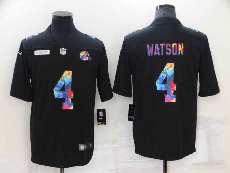 Adult Cleveland Browns DESHAUN WATSON NO.4 Football Jerseys