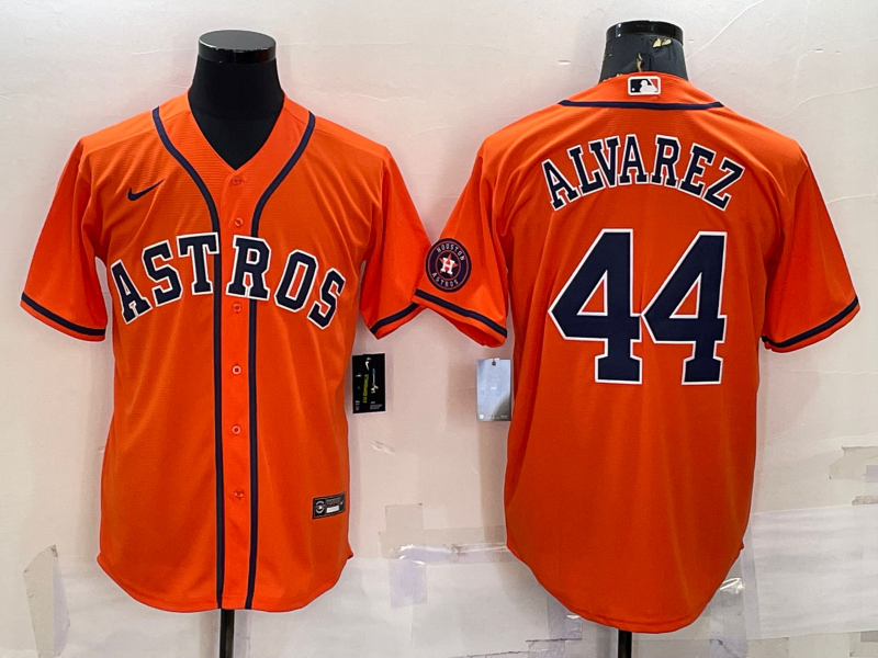 Men/Women/Youth Houston Astros Yordan Álvarez #44 baseball Jerseys