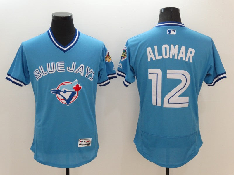 Men/Women/Youth Toronto Blue Jays Roberto Alomar #12 baseball Jerseys