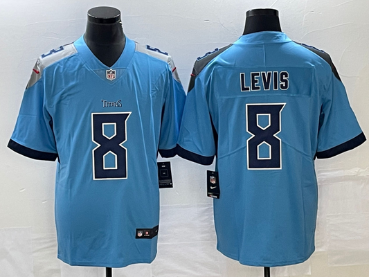 New arrival Adult Tennessee Titans Will Levis NO.8 Football Jerseys