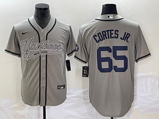 Men/Women/Youth New York Yankees Nestor Cortés Jr. NO.65 baseball Jerseys