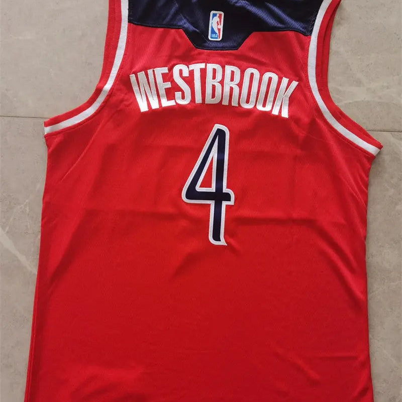 Washington Wizards Russell Westbrook NO.4 Basketball Jersey