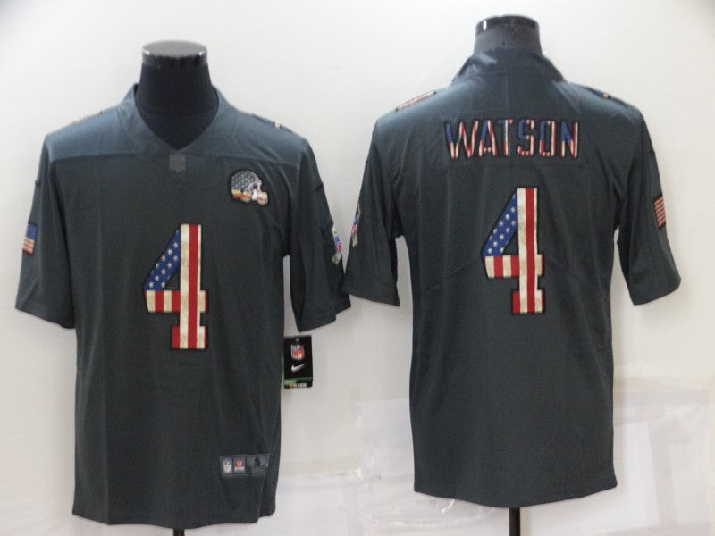 Adult Cleveland Browns DESHAUN WATSON NO.4 Football Jerseys