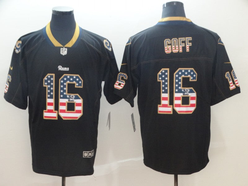 Adult Los Angeles Rams Jared Goff NO.16 Football Jerseys