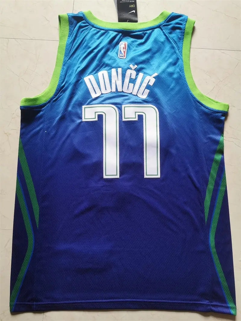 Dallas Mavericks Luka Don?i? NO.77 Basketball Jersey