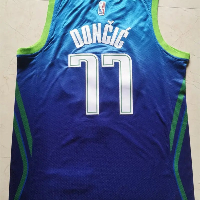 Dallas Mavericks Luka Don?i? NO.77 Basketball Jersey