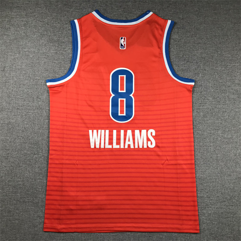 Oklahoma City Thunder Jalen Williams NO.8 Basketball Jersey