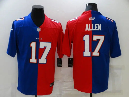 Adult Buffalo Bills Josh Allen NO.17 Football Jerseys