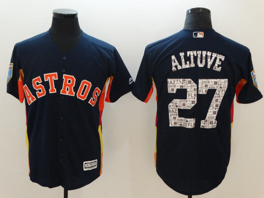 Men/Women/Youth Houston Astros Jose Altuve #27 baseball Jerseys