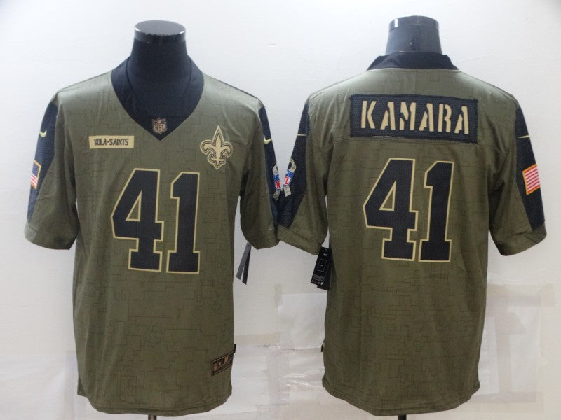 Adult New Orleans Saints Alvin Kamara NO.41 Football Jerseys