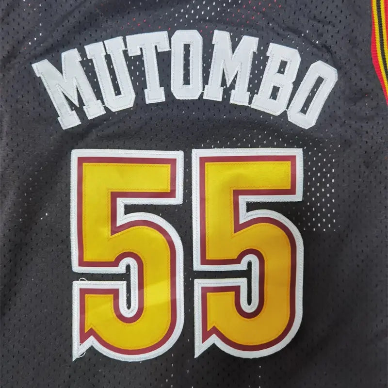 Denver Nuggets Mutombo NO.55 Basketball Jersey