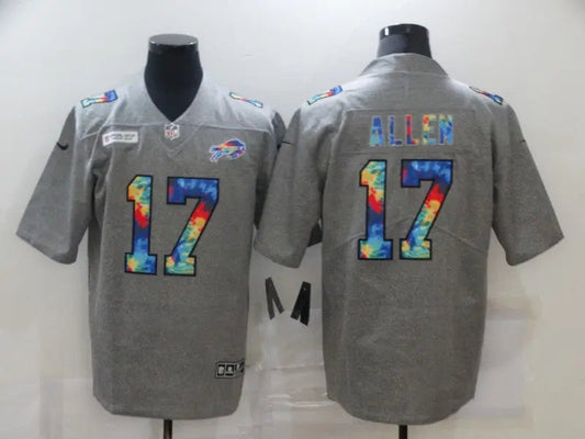 Adult Buffalo Bills Josh Allen NO.17 Football Jerseys