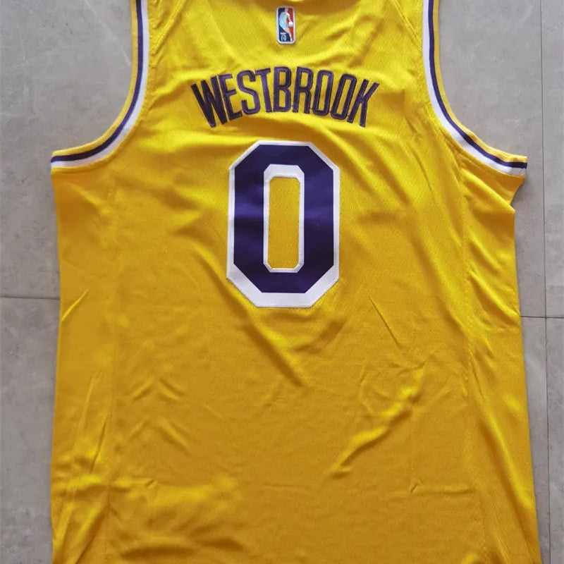 Los Angeles Lakers Russell Westbrook NO.0 Basketball Jersey