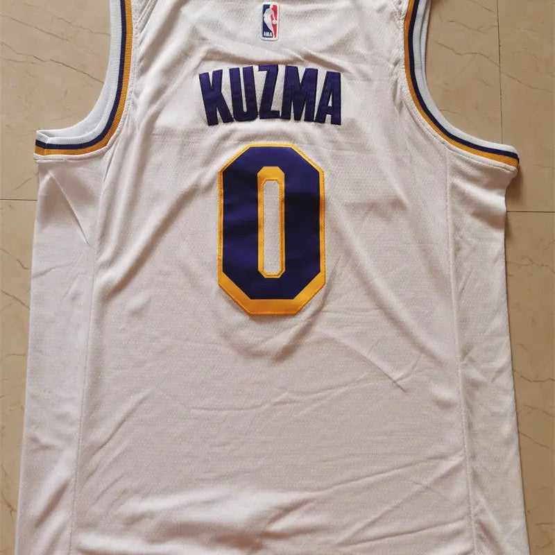 Los Angeles Lakers Kyle Kuzma NO.0 Basketball Jersey
